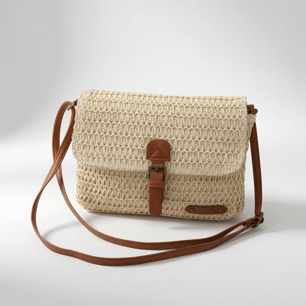 Calissia™ — Bolso bandolera trenzado de encanto bohemio