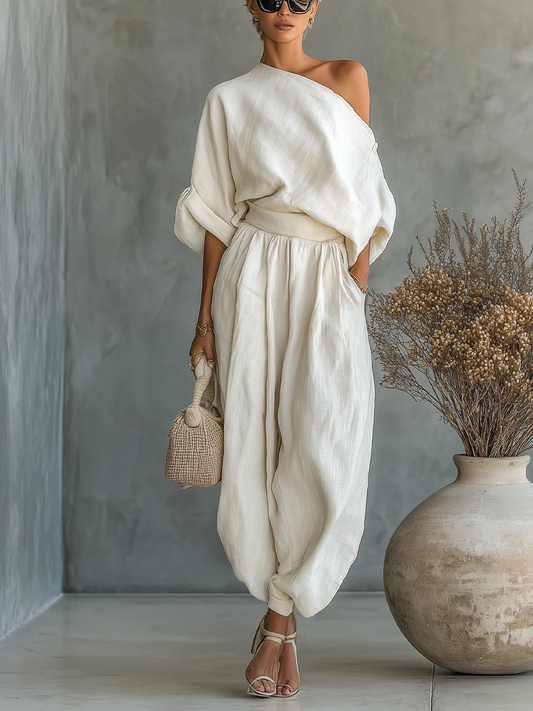 Mila™ | Conjunto de 2 piezas con escote