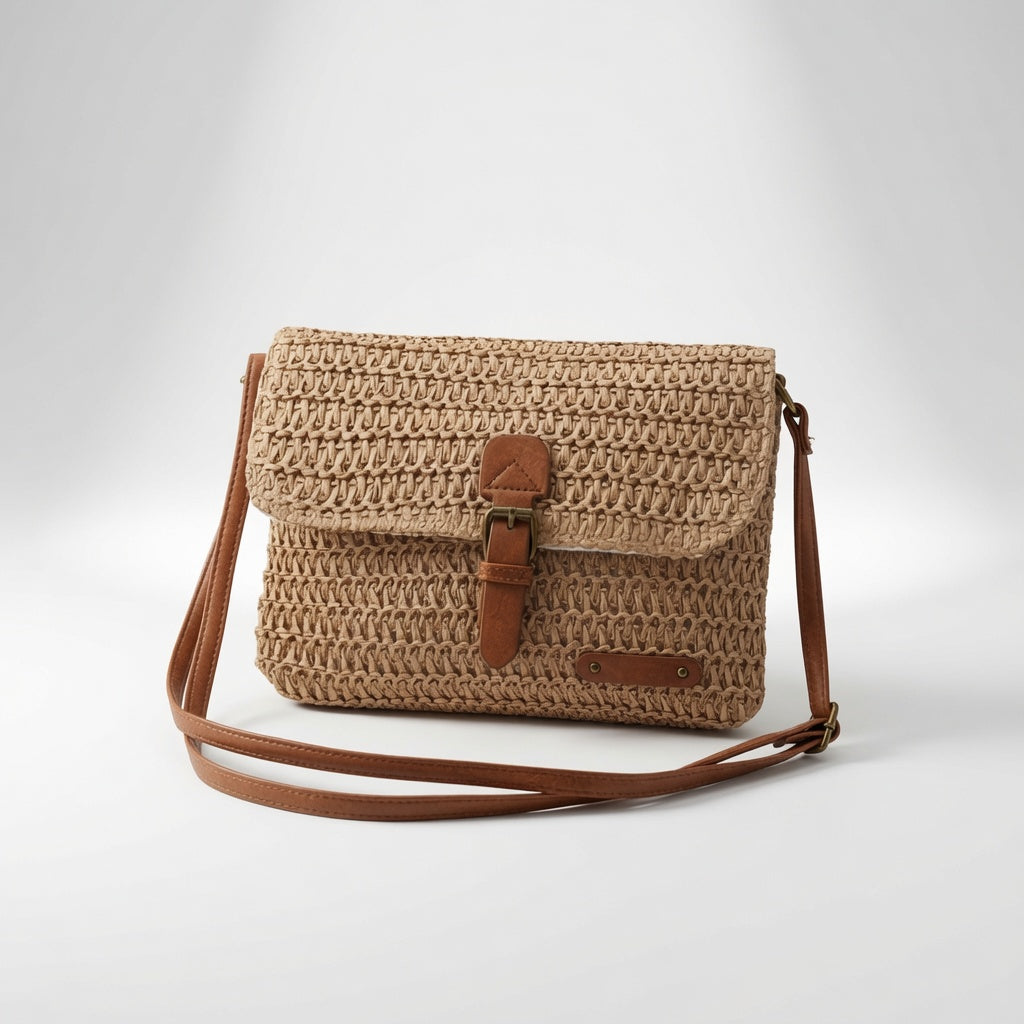 Calissia™ — Bolso bandolera trenzado de encanto bohemio