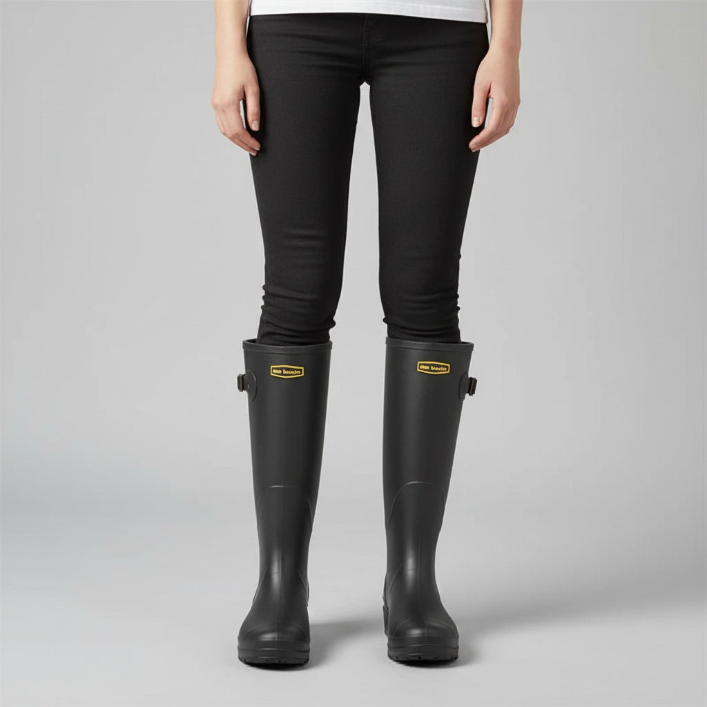 Botas de Agua Impermeables de Caña Alta