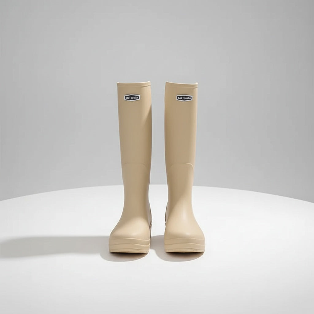 Botas de Agua Impermeables de Caña Alta