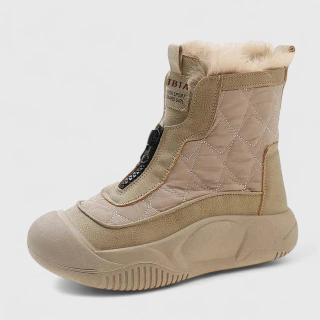 Botas Impermeables Acolchadas con Cierre Frontal