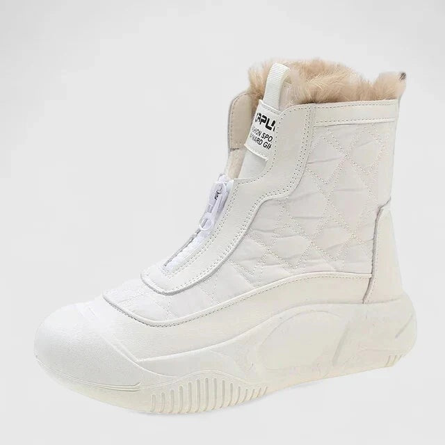Botas Impermeables Acolchadas con Cierre Frontal