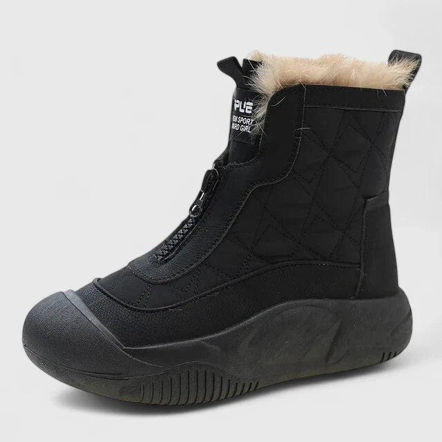 Botas Impermeables Acolchadas con Cierre Frontal