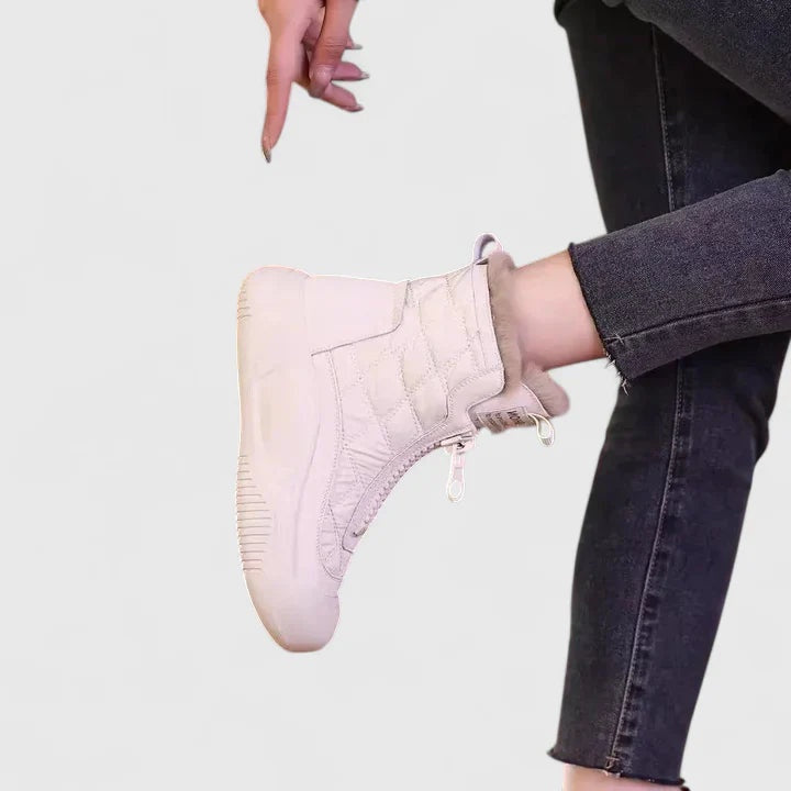 Botas Impermeables Acolchadas con Cierre Frontal