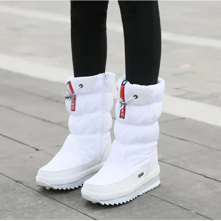 Botas de Invierno Acolchadas e Impermeables de Caña Alta