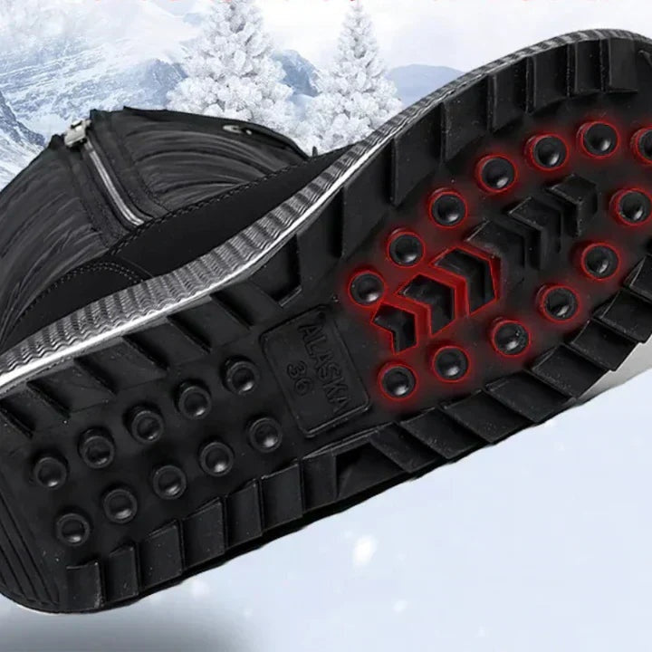 Botas de Invierno Acolchadas e Impermeables de Caña Alta